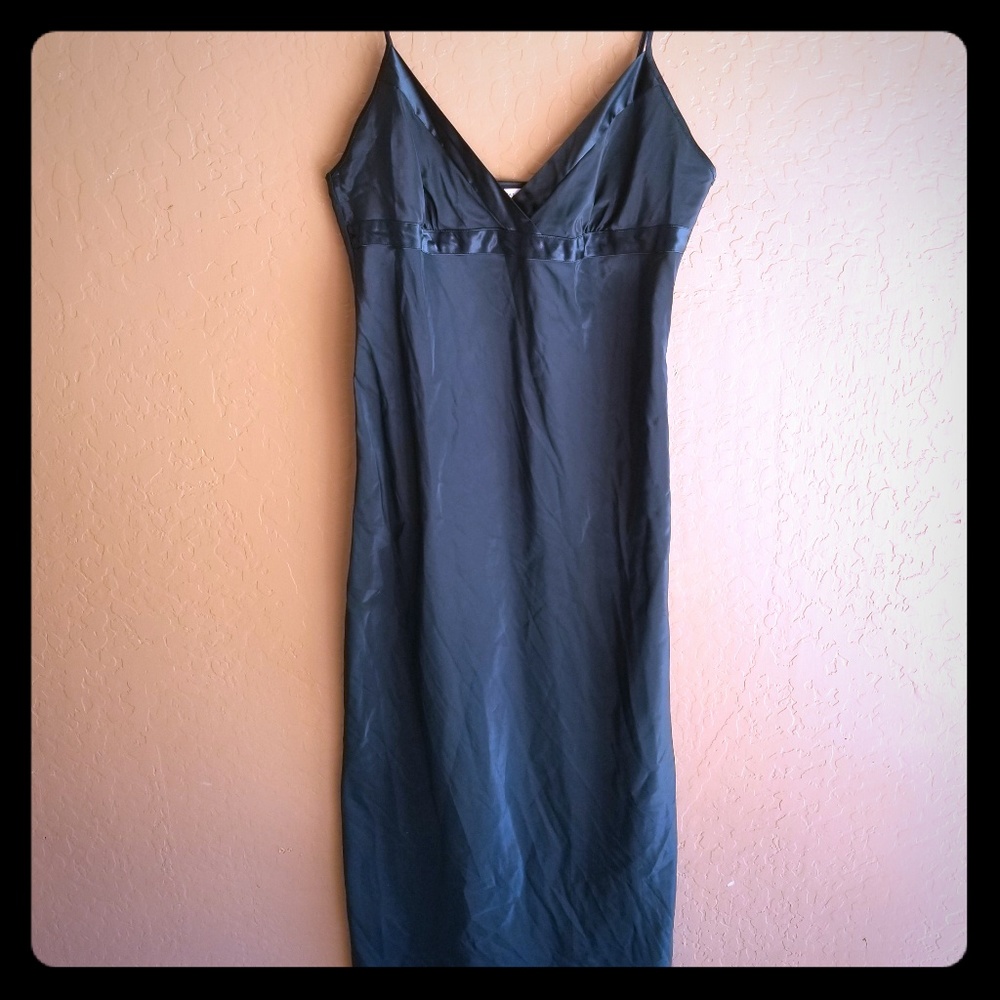 Victorias secret Green silk nightgown